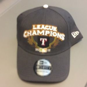 Texas Rangers 2011 league champions New Era hat
